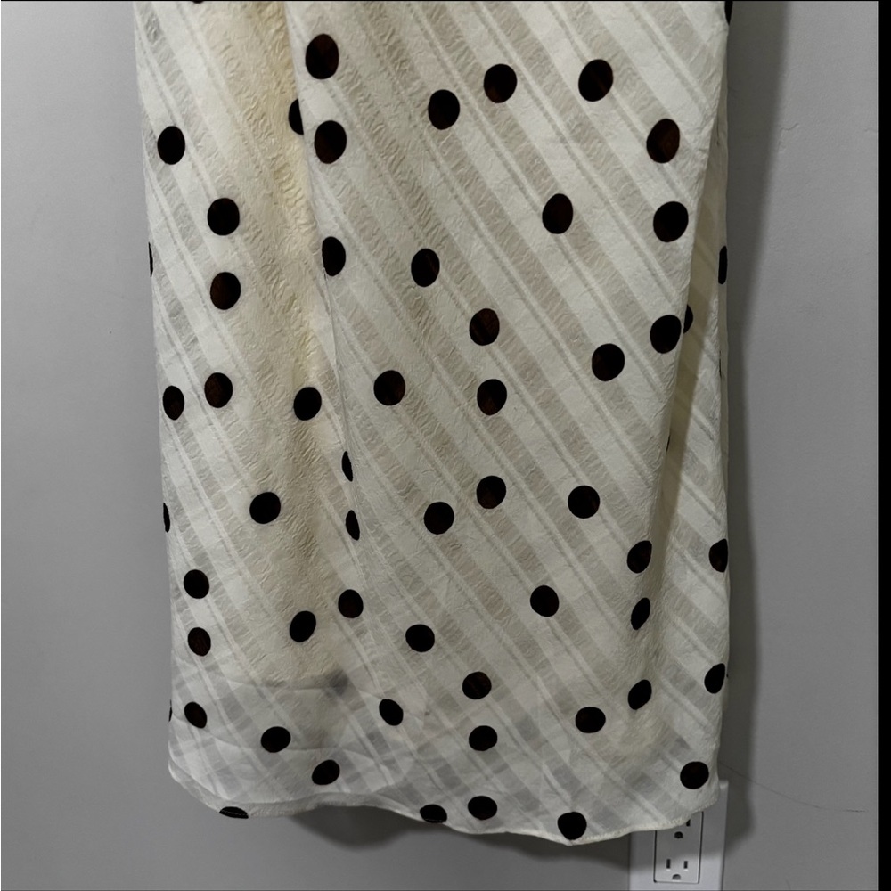 Princess Polly Jasira Strapless Polka Dot Maxi Dress Size 10 - Picture 4 of 8